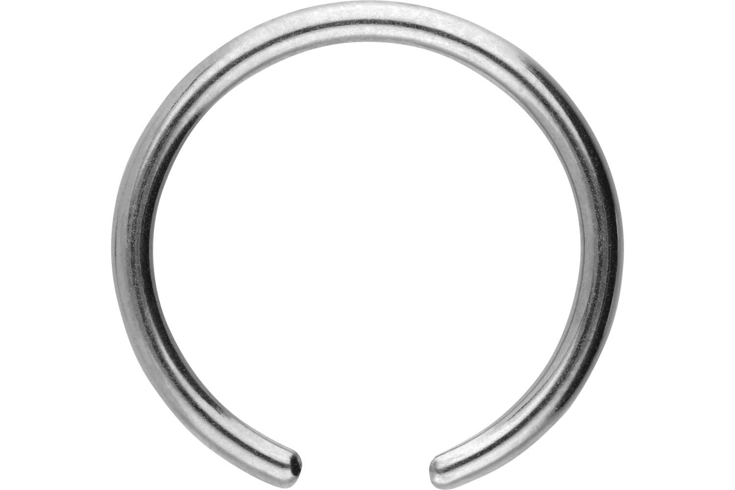 Chirurgenstahl Klemmkugelring Piercing ohne Kugel